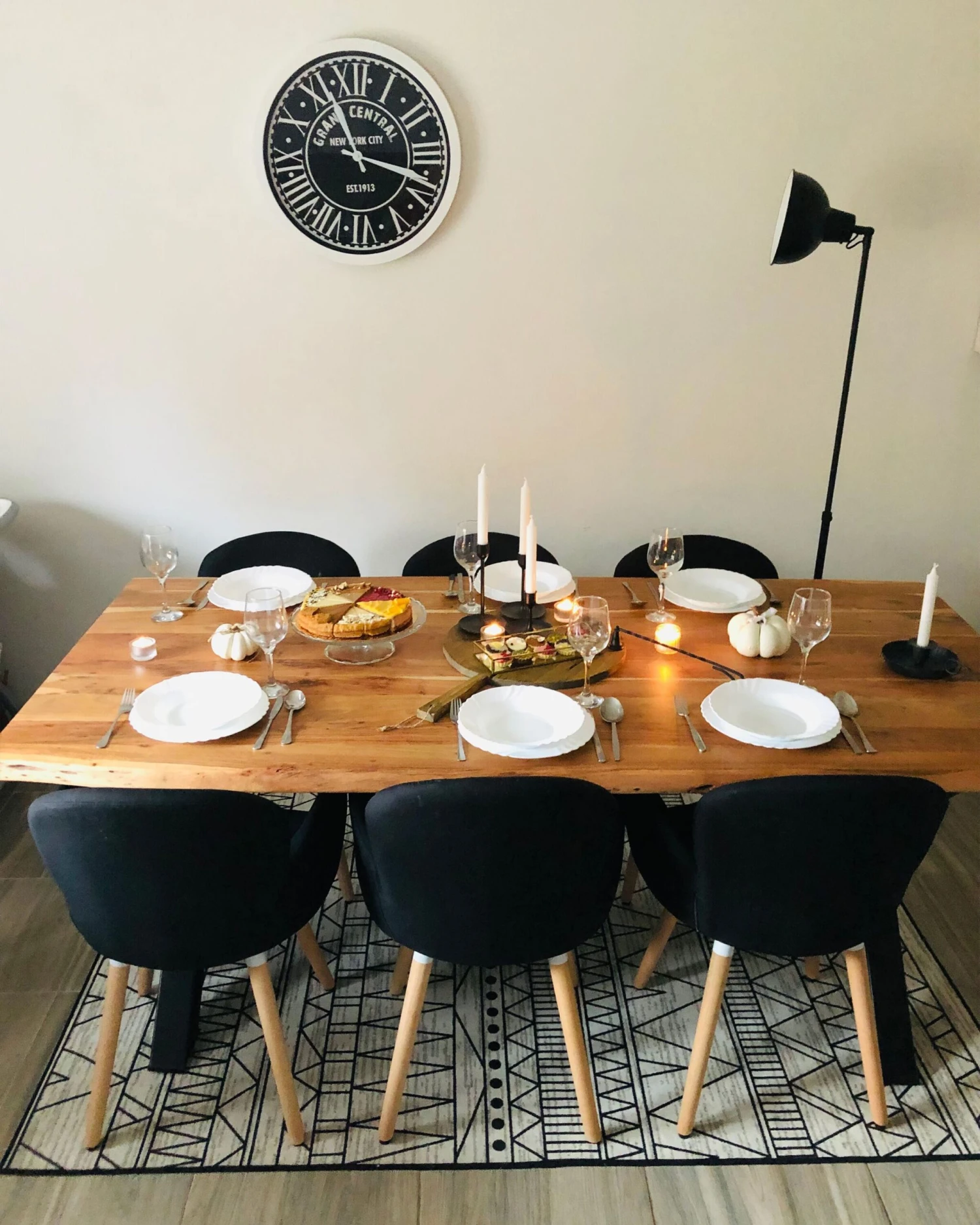 Set Of 2 Fabric Dining Chairs Black BROOKVILLE - Image 3