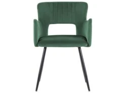Velvet Dining Chair Dark Green SANILAC -Furniture Store undef src sa picid 836269 type whitesh image