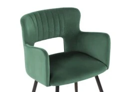 Velvet Dining Chair Dark Green SANILAC -Furniture Store undef src sa picid 836271 type whitesh image