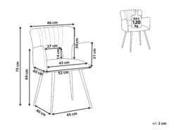 Velvet Dining Chair Dark Green SANILAC -Furniture Store undef src sa picid 836274 type whitesh image