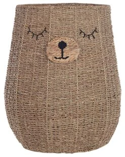 Seagrass Wicker Bear Basket Natural FULAN -Furniture Store undef src sa picid 838108 type whitesh image