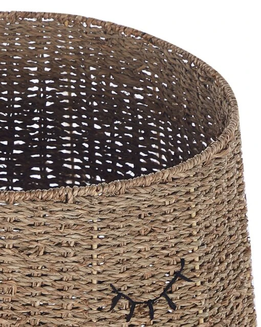 Seagrass Wicker Bear Basket Natural FULAN - Image 8