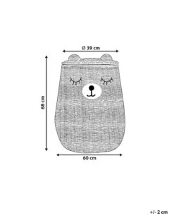 Seagrass Wicker Bear Basket Natural FULAN -Furniture Store undef src sa picid 838179 type whitesh image