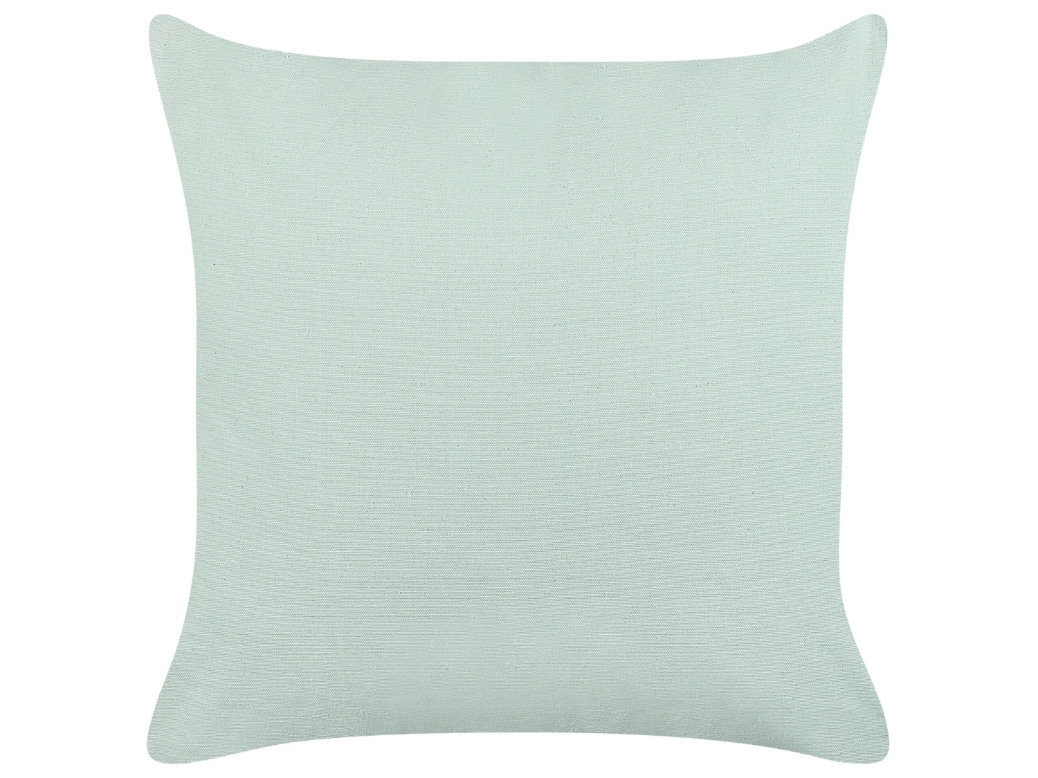 Cotton Cushion With Tassels 45 X 45 Cm Light Green BACOPA - Image 3