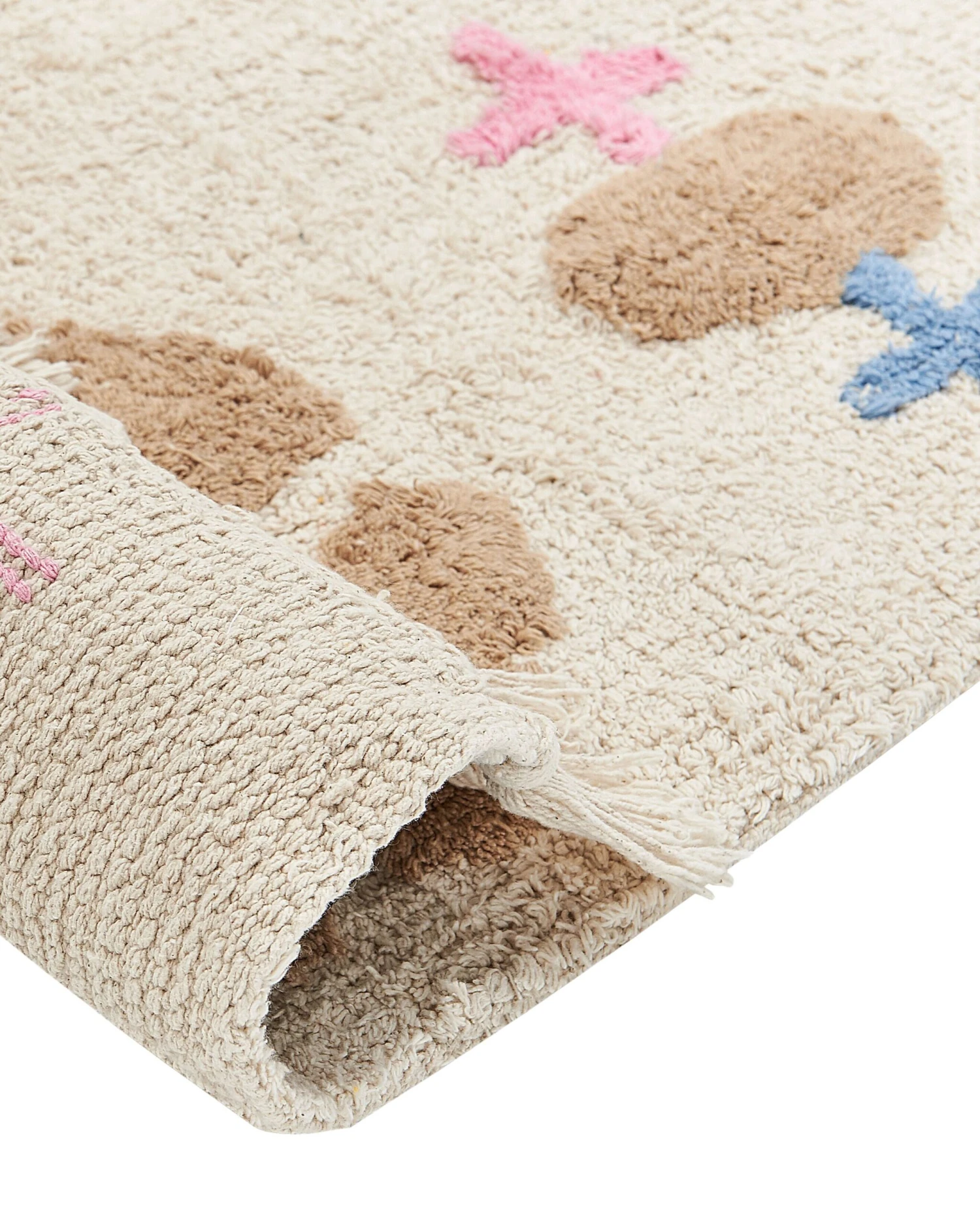 Cotton Area Rug Multicolour DARAN Various Sizes - Image 5