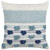 Cotton Cushion With Tassels 45 X 45 Cm White And Blue DATURA -Furniture Store undef src sa picid 840104 type whitesh image