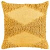 Tufted Cotton Cushion 45 X 45 Cm Yellow RHOEO -Furniture Store undef src sa picid 840138 type whitesh image