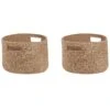 Set Of 2 Cotton Baskets Pastel Beige CHINIOT -Furniture Store undef src sa picid 840468 type whitesh image