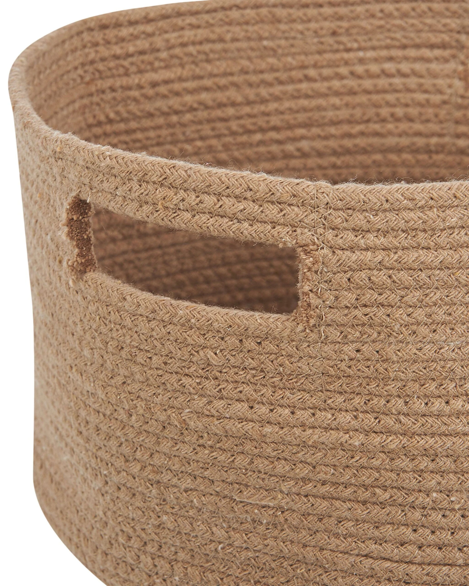 Set Of 2 Cotton Baskets Pastel Beige CHINIOT - Image 5