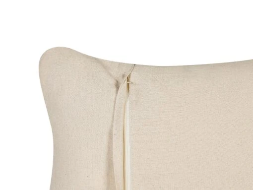 Cotton Cushion Striped Pattern 45 X 45 Cm Multicolour DICLIPTERA - Image 4
