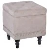 Velvet Footstool With Storage Salmon Pink LORETTO -Furniture Store undef src sa picid 844082 type whitesh image