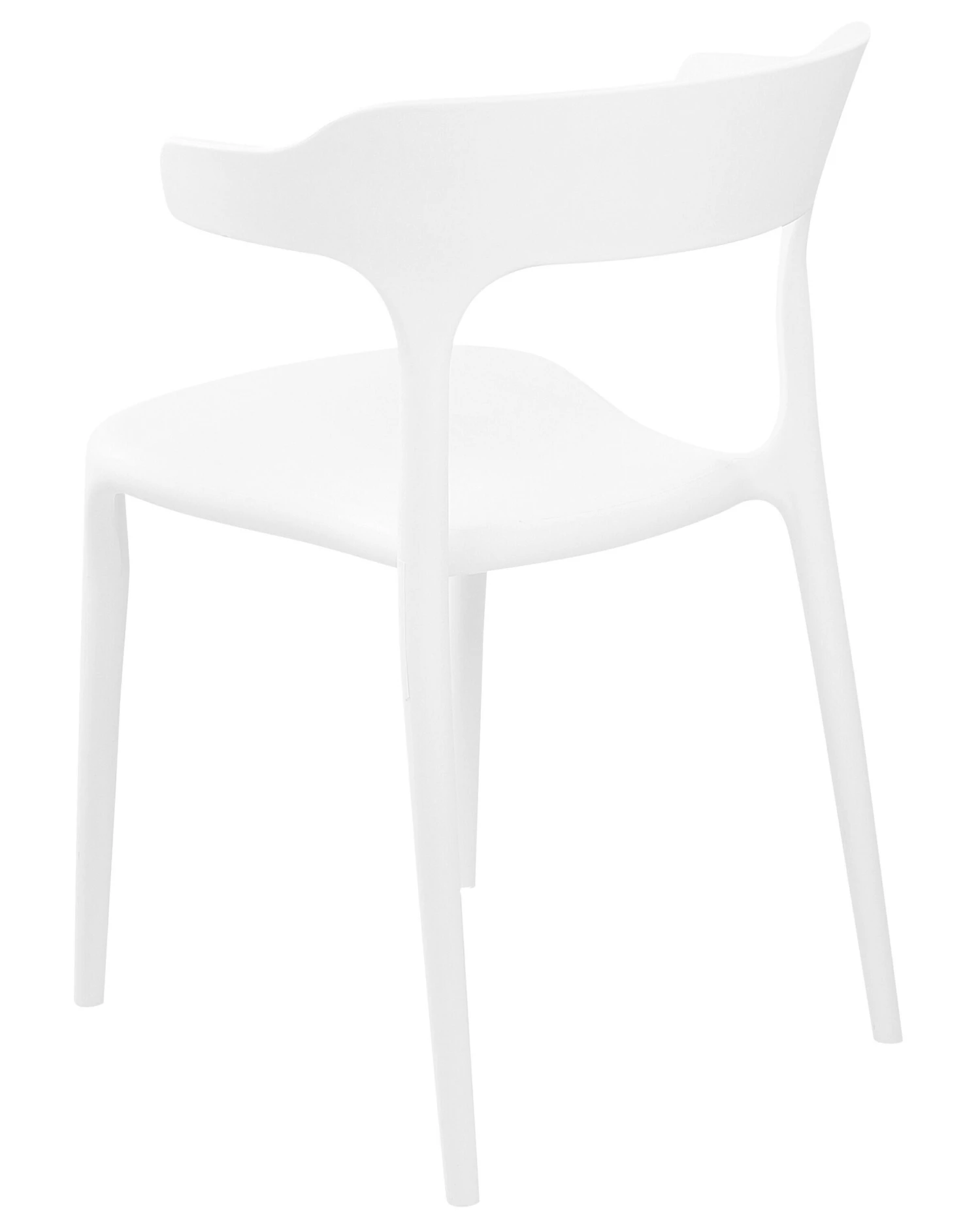 Set Of 4 Dining Chairs White GUBBIO - Image 6