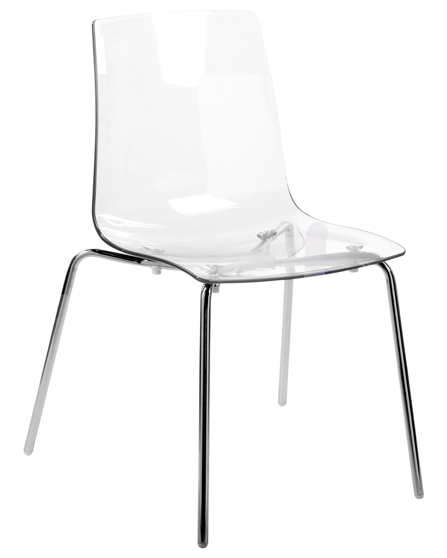 Set Of 2 Dining Chairs Transparent SILERTON - Image 3