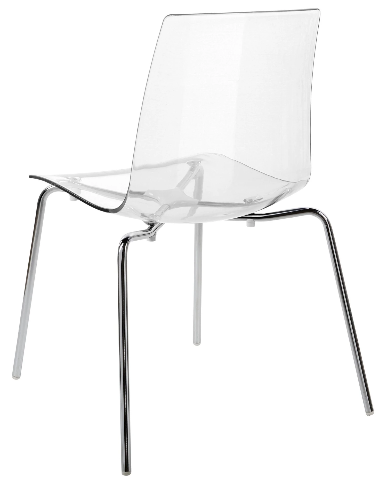 Set Of 2 Dining Chairs Transparent SILERTON - Image 5