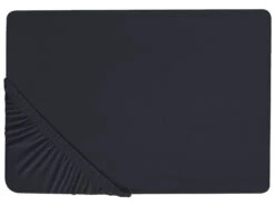 Cotton Fitted Sheet Black JANBU Various Sizes