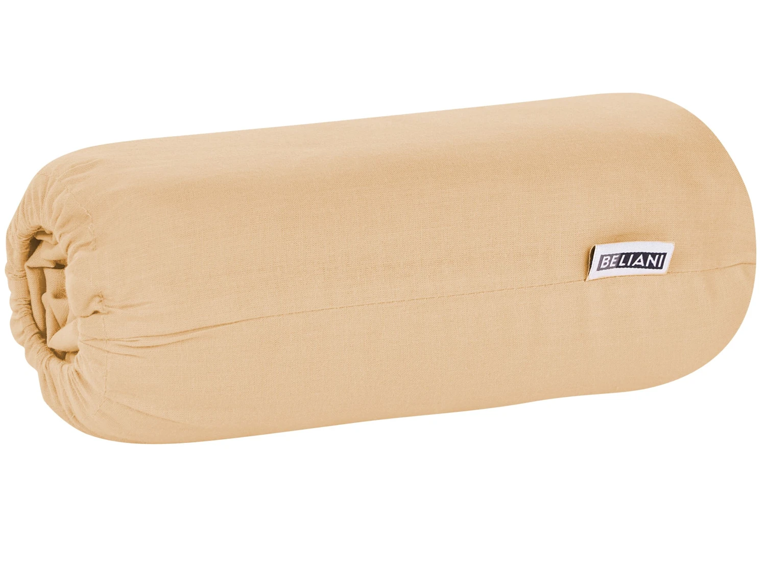 Cotton Fitted Sheet Light Brown JANBU Various Sizes - Image 5