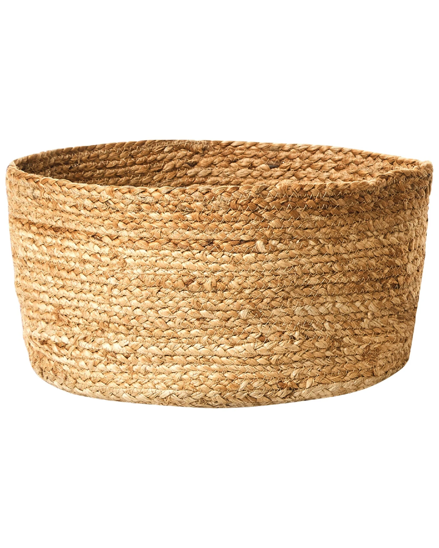 Set Of 3 Jute Baskets Natural RANWAL - Image 3
