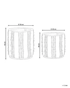 Set Of 2 Cotton Baskets Beige And Red KHEL -Furniture Store undef src sa picid 846387 type whitesh image