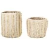 Set Of 2 Cotton Baskets Beige KAKKI -Furniture Store undef src sa picid 846390 type whitesh image