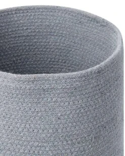 Set Of 3 Cotton Baskets Grey And Beige BASIMA -Furniture Store undef src sa picid 846446 type whitesh image
