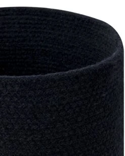Set Of 3 Cotton Baskets Black And Beige BASIMA -Furniture Store undef src sa picid 846451 type whitesh image