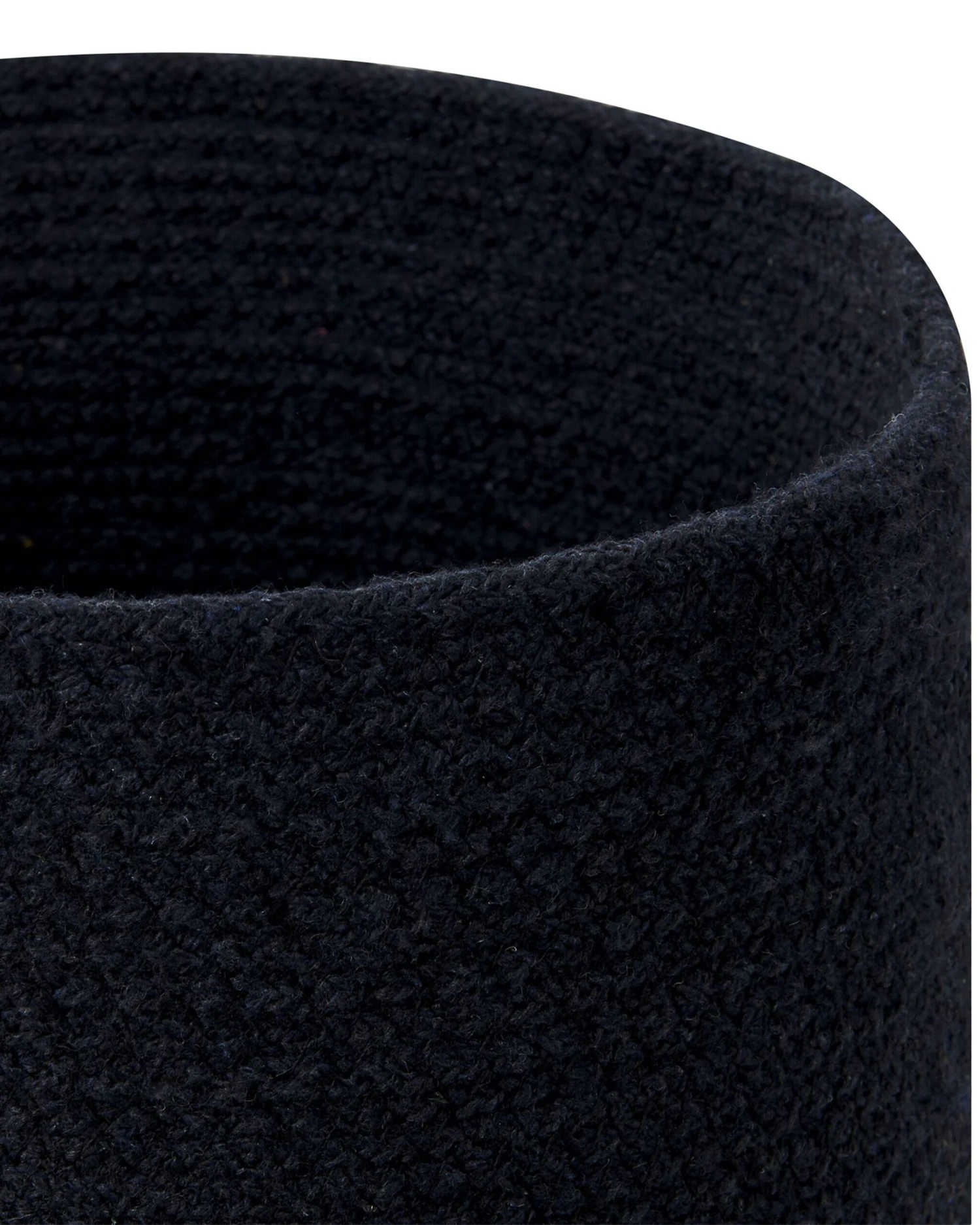 Set Of 3 Cotton Baskets Black And Beige BASIMA - Image 4