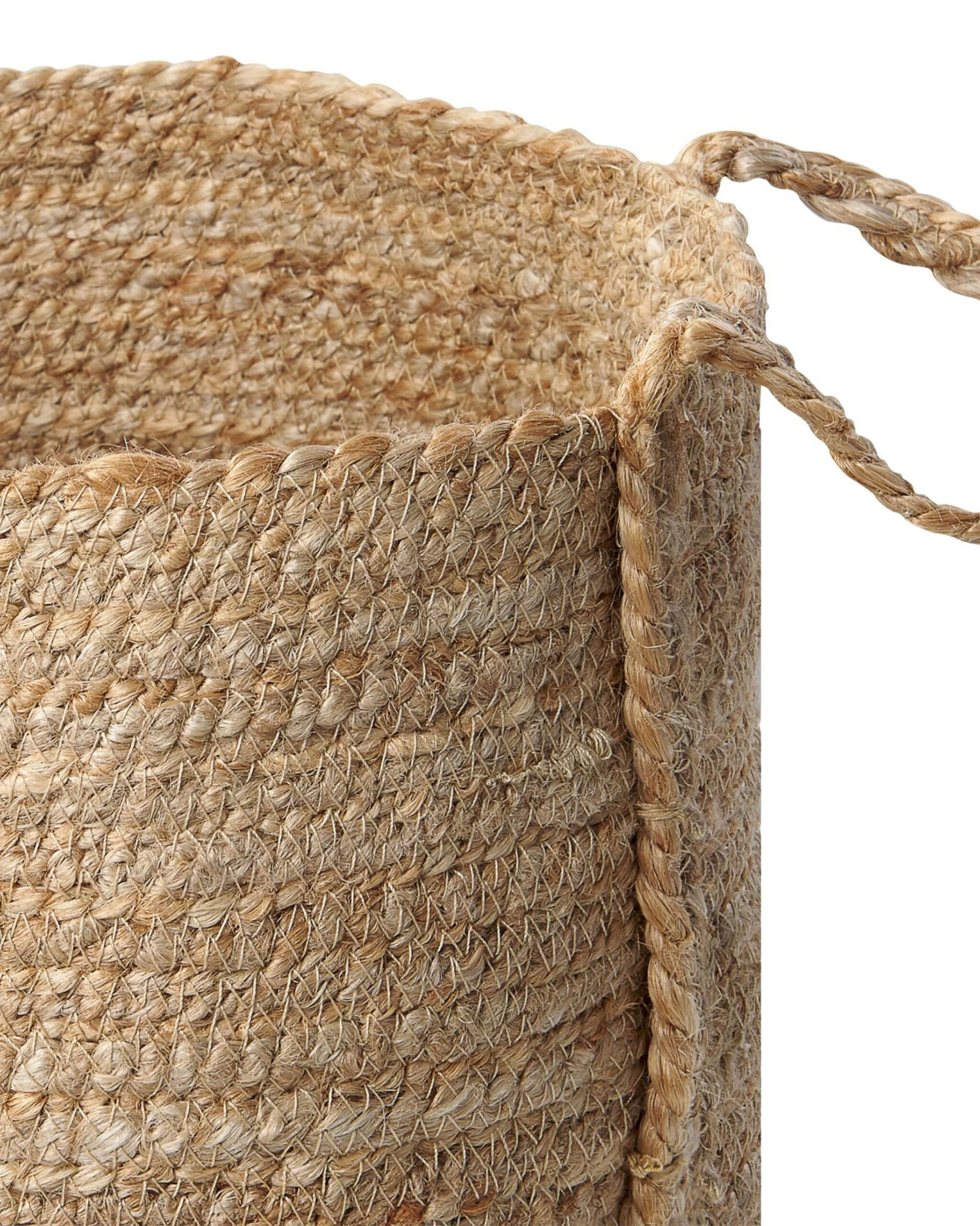 Set Of 3 Jute Baskets Natural WADH - Image 4