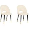 Set Of 2 Velvet Dining Chairs Beige MAGALIA -Furniture Store undef src sa picid 847677 type whitesh image