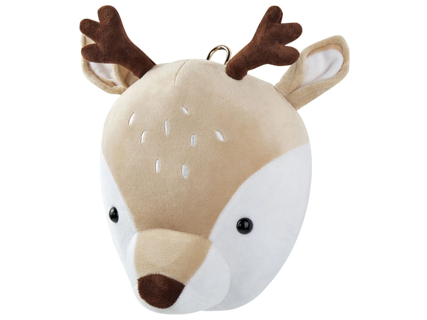 Plush Animal Head Wall Décor Deer Beige BAMBI - Image 3