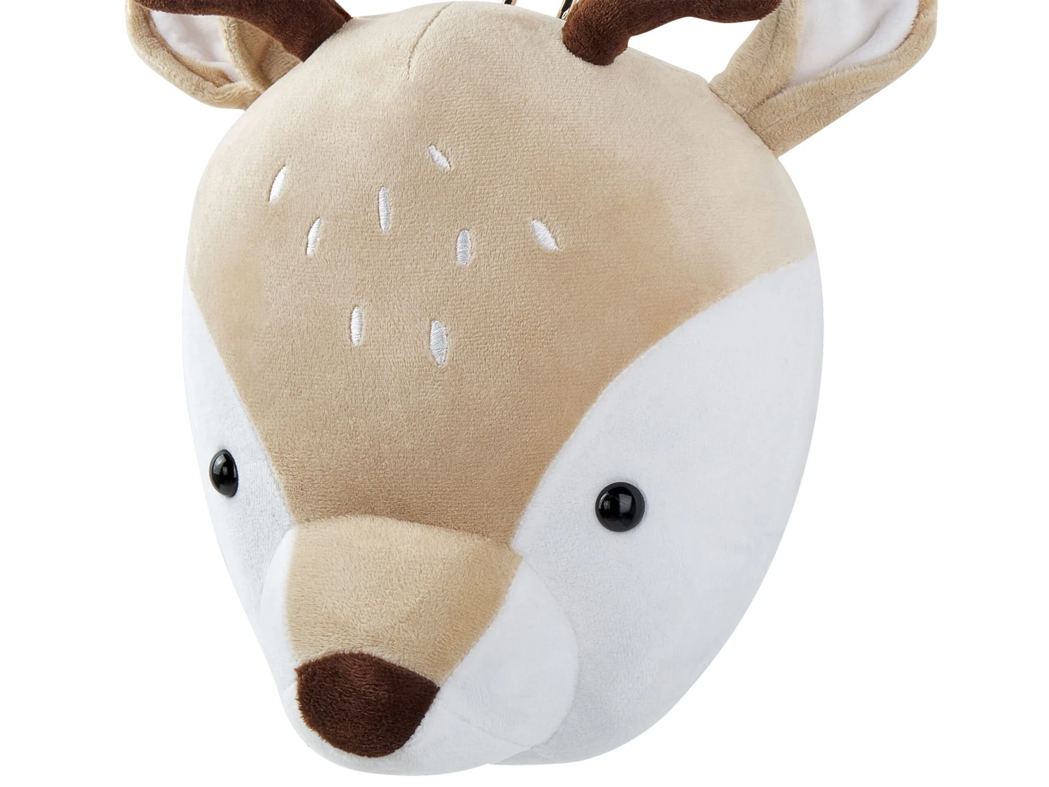 Plush Animal Head Wall Décor Deer Beige BAMBI - Image 5