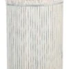 Bamboo Basket With Lid Grey BADULLA