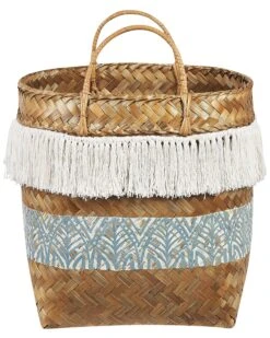 Bamboo Basket Natural MESUJI -Furniture Store undef src sa picid 849857 type whitesh image