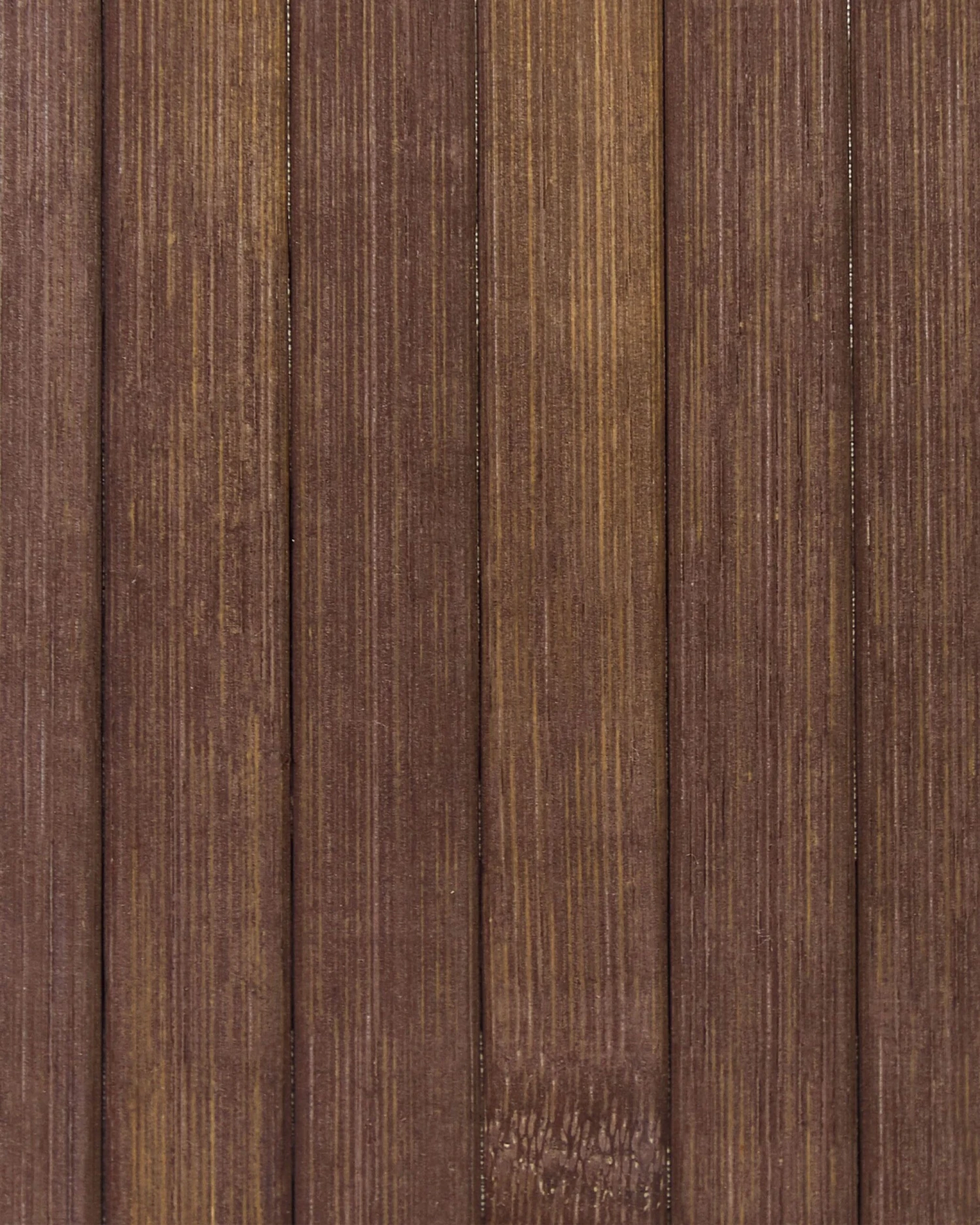 Set Of 5 Bamboo Baskets Dark Wood TALPE - Image 9