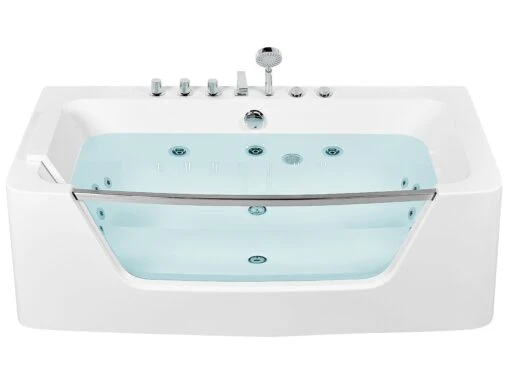 Whirlpool Bath 1700 X 850 Mm White BARRANCA - Image 3