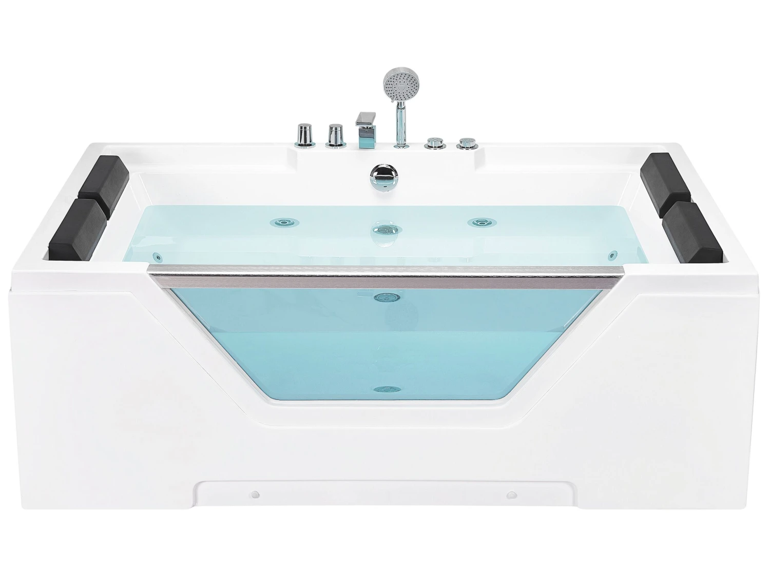 Whirlpool Bath 1700 X 1200 Mm White HUARAZ - Image 3