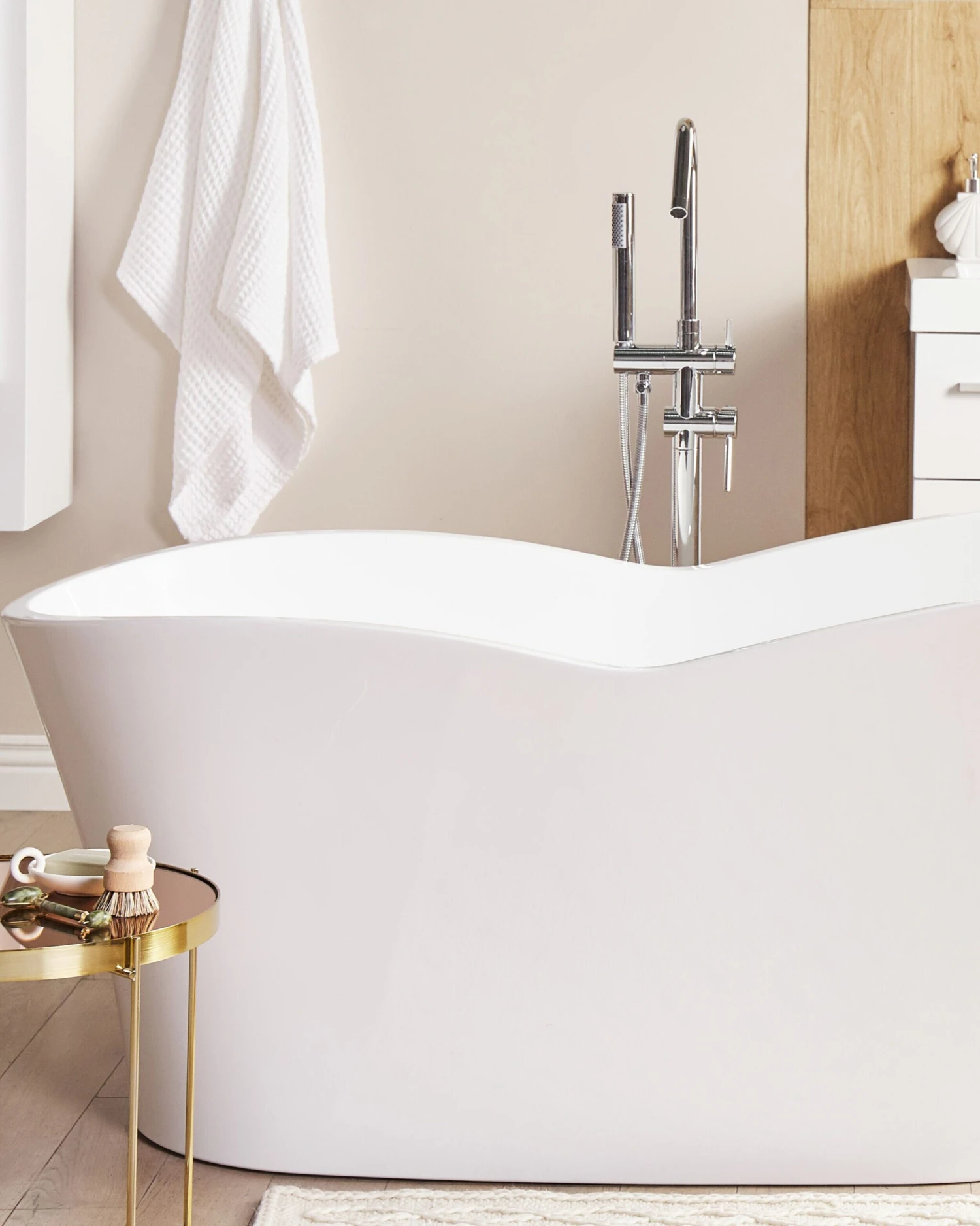 Freestanding Bath 1700 X 800 Mm White DULCINA - Image 4