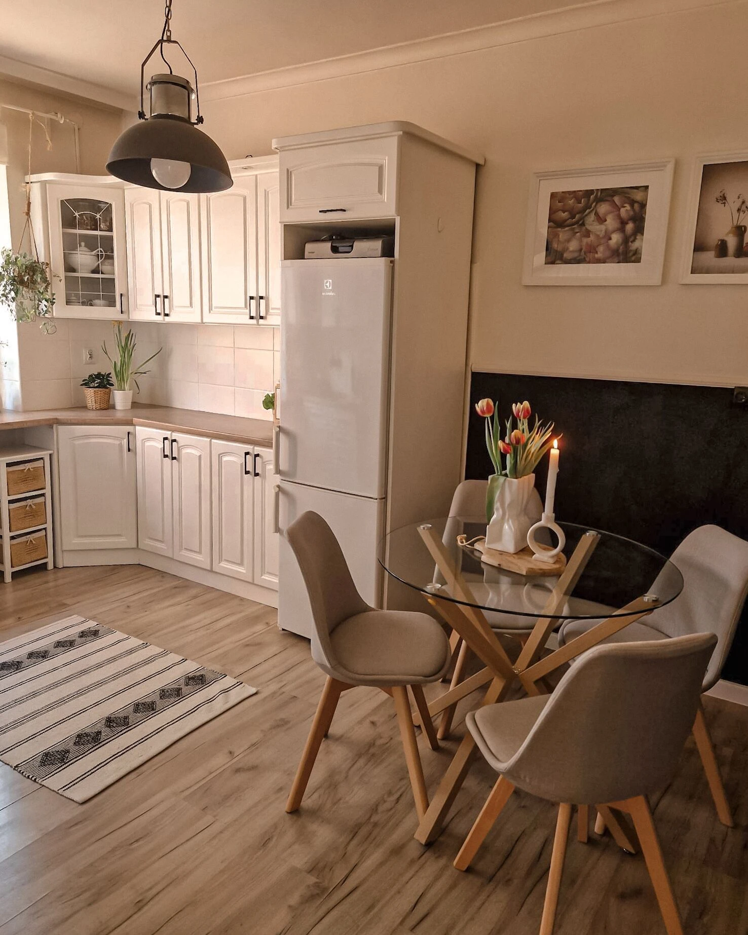 Set Of 2 Velvet Dining Chairs Grey DAKOTA II - Image 4