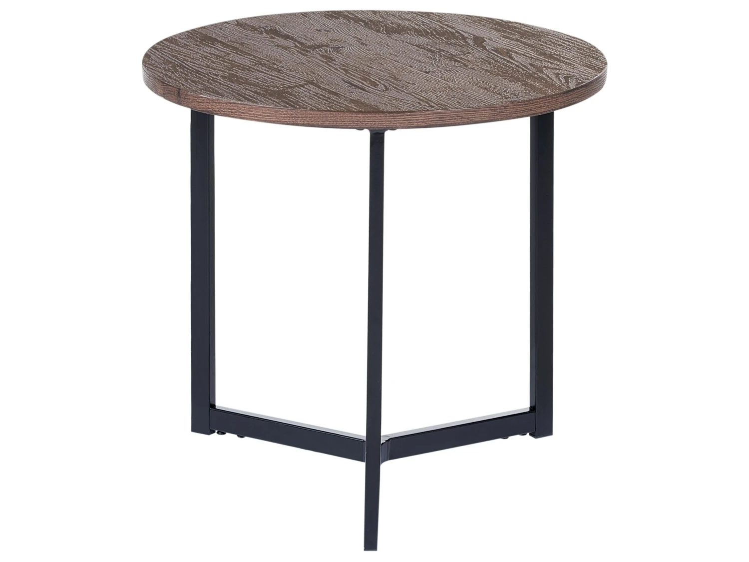 Set Of 2 Coffee Tables Dark Wood With Black TIPPO - Image 6