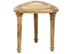 Set Of 2 Mango Wood Side Tables Light SAORA -Furniture Store undef src sa picid 851855 type whitesh image