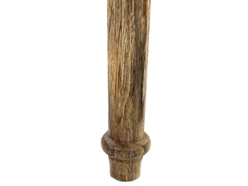 Set Of 2 Mango Wood Side Tables Light SAORA - Image 5