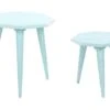 Set Of 2 Wooden Side Tables Blue KANRI -Furniture Store undef src sa picid 852185 type whitesh image