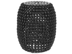 Accent Side Table Black UHANA Big