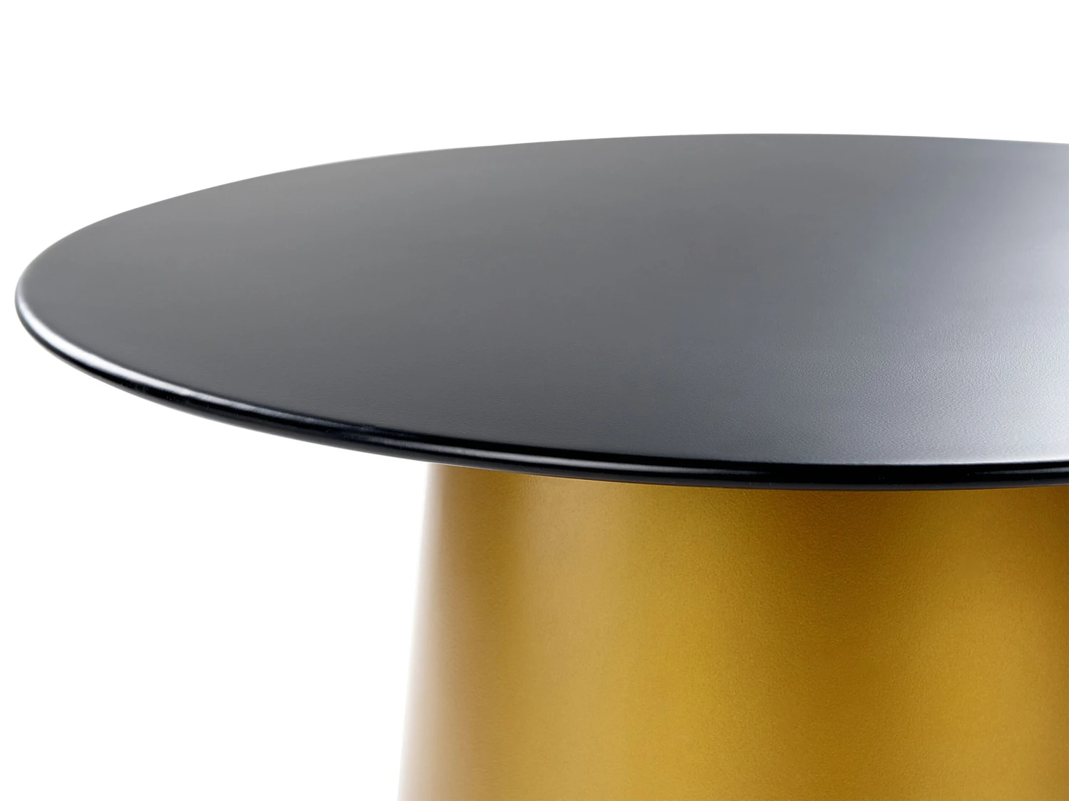 Metal Side Table Black And Gold KERANG - Image 3