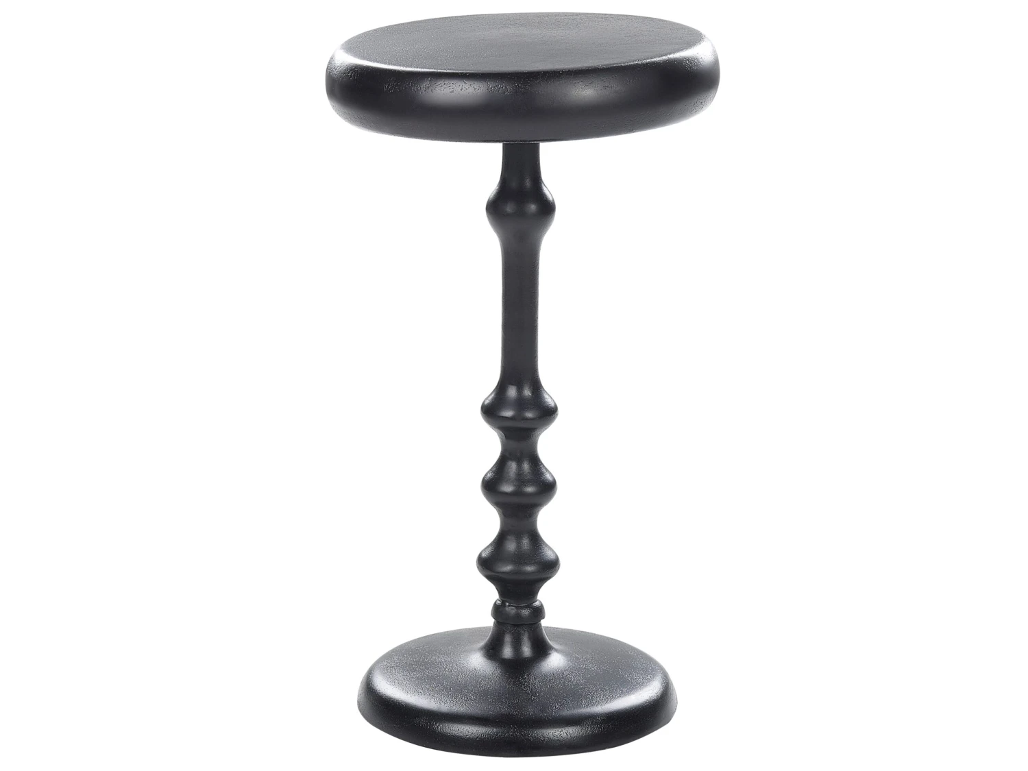Metal Side Table Black ATAPO